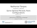 Nathaniel Tenpas - Some Optimal Periodic Point Configurations