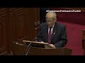 Discurso del premier, Aníbal Torres, ante el Congreso de la República