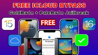 ✅🔥 NEW FREE GoldRa1n iCloud Bypass iOS 16/15 iPhone/iPad Using PaleRa1n Jailbreak | Checkm8 Exploit