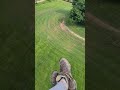 skimming corn in flight and a tough paramotor landing