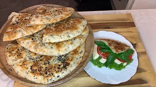 Glutenfreies Fladenbrot (نان بدون گلوتن)