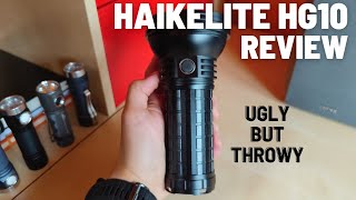 Haikelite HG10 Review - Ugly Throw Monster with 46950 battery and powerbank feature