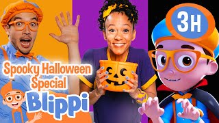 Halloween Song + More | Blippi and Meekah Best Friend Adventures | Educational Videos for Kids