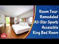 All-Star Sports - NEW Refurbished Room Tour - Accessible King Bed