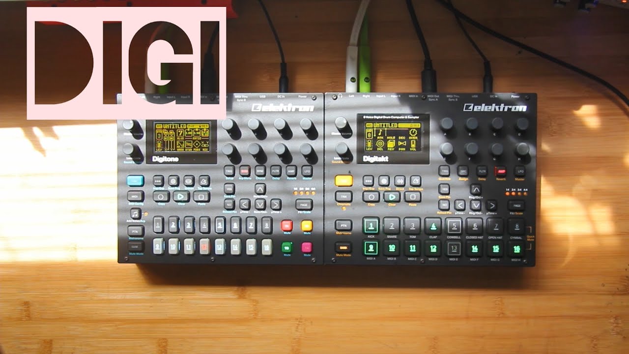 Elektron Digitakt With Digitone Jam 13 4 24 13 30 Dawless Youtube