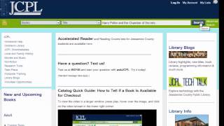 Basic Catalog Search