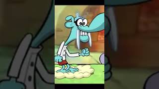 Mung punching himself in the face