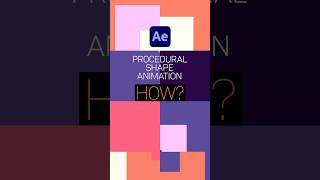Procedural Random Shape Animation in After Effects | Tutorial
