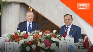 Anwar, Erdogan makan malam di Menara Berkembar Petronas