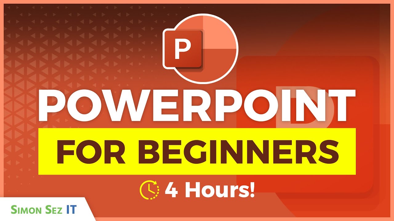 Microsoft PowerPoint For Beginners: 4-Hour Training Course In ...