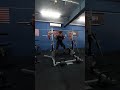 almost failed squat 135 x 2 music gym fitness powerlifting