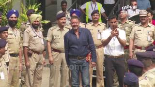 Sanjay Dutt In Mumbai After Finally Coming Out Of Jail 2016