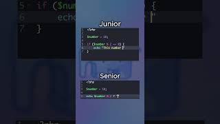 ๐ Junior vs. Senior Dev โ Writing Cleaner Code in PHP | #php #backend #programming #laravel
