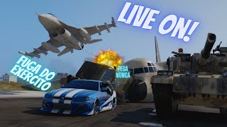 Live On Gta Rp Fuga Até Do Exército Doovi