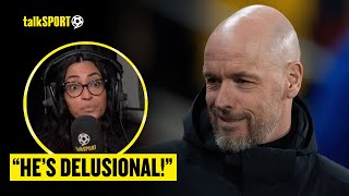 Man Utd Fan Angelina Kelly DEMANDS 'Delusional' Ten Hag Takes Responsibility For Inconsistent Form 🔥