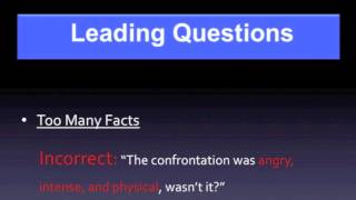 Secrets of Cross-Examination