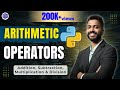 Lec-10: Python Arithmetic Operators Explained: Your Complete Guide | Master the Basics in Minutes