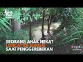 Kaget Ada Gerebek Adu Jangkrik, Seorang Anak Nekat Loncat ke Sungai dan Hilang