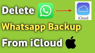 How to Delete Whatsapp Backups From iCloud | Whatsapp ka Backup iCloud se kaise delete kare