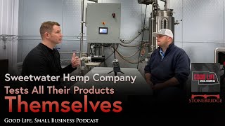 Good Life Small Business Podcast:  Sweetwater Hemp Company Tests All Their Products Themselves