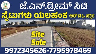 #siteforsale at #yelahanka Near RTO, JN DREAM CITY Call for site visit: 9972345626, 7795978469