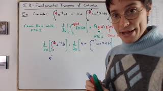 NYA - 5.3 - Example With Fundamental Theorem of Calculus, Part 1