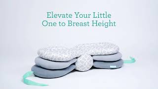 Amazon com   Infantino Elevate Adjustable Nursing and Breastfeeding Pillow   wit