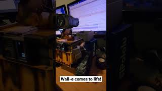 wall-e comes to life