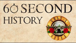 60 Second History: Guns N' Roses