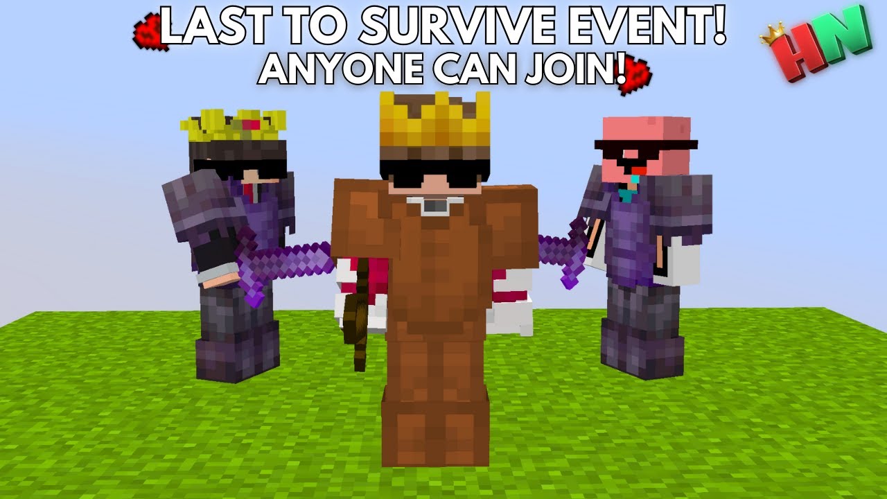 Minecraft Event Live Anyone Can Join Youtube