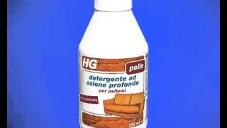 HG detergente 4 in 1 per pellami