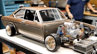 Man Builds $7000 RC AUDI With Real Engine | Start to Finish by @CHUANQIENGINE