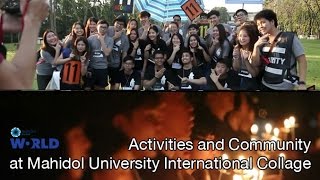 Activities and Community at Mahidol University International College - MUIC [By Mahidol]