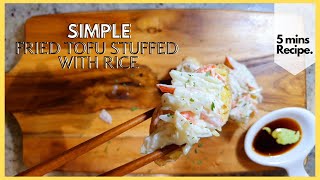 [Eng Sub] Fried Tofu Stuffed with Rice | yubuchobap | Easy Recipe | 간단 유부초밥