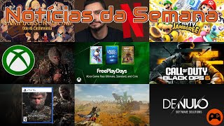 Resumão - Black Myth no Xbox, Alan Wake 2 no PS5 Pro, Netflix Fecha Team Blue, Beta Monster Hunter