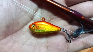 ทำเหยื่อปลอมกระดี่ไม้ 3 cm. - Making Lure Vibration 30s