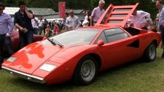 Lamborghini Countach LP400 Exhaust Sound