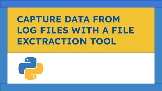 Python log file extraction tool for finding and capturing the most relevant timestamp data