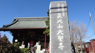 埼玉県越谷市「大相模不動尊 （大聖寺）」を訪ねて