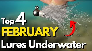 Underwater Look at Top 4 February Lures (And WHY They Work)