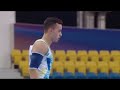 Top 3 in Men's Parallel Bars Final - 2022 Doha Gymnastics Apparatus World Cup