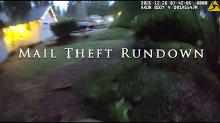 On Patrol: Mail Theft Arrest #police #sheriff
