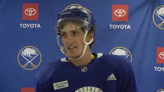 Tage Thompson After Practice Interview (2/12/2022)