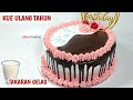 KUE ULANG TAHUN SIMPLE HANYA 4 TELUR | MUDAH DAN EKONOMIS