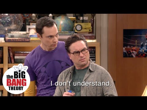 Sheldon and Howard talk in Klingon about the Big Bang Theory