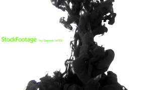 Stock Footage - Ink Drop in Water - Royalty free Video clip Stock Footage - Ink Drop in Water - Royalty free Video clip