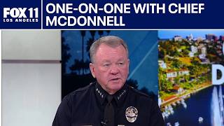 LAPD chief discusses drop in homicide rates