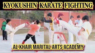 kyokushin karate fighting Al Khair marital arts academy bajaur