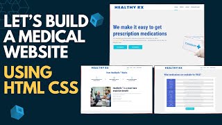 Responsive Medical Website Design Template Using HTML - CSS - JavaScript