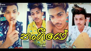 Sl tik tok දේන්නේක්ට අදරේ කලේ  නැනේ නංගියෝ #SL_TIK_TOK